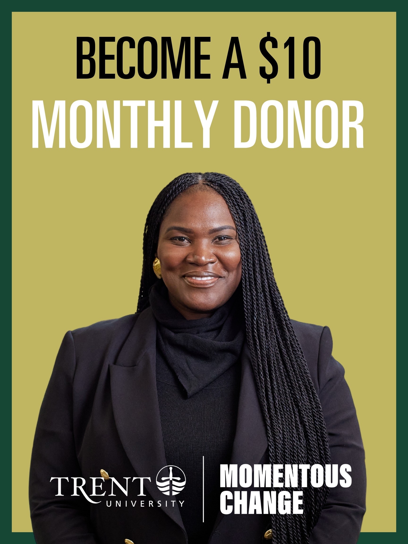 Become a $10 monthly donor