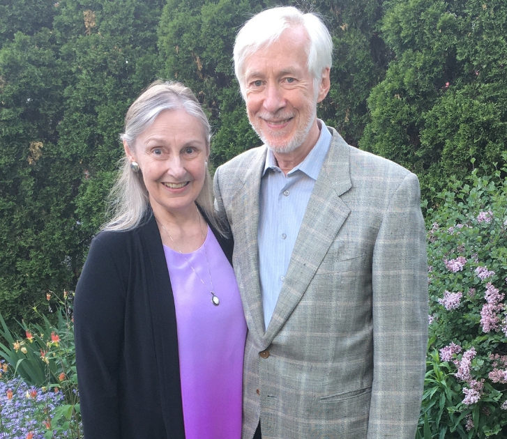 Anne-Marie Prendiville '69 and John Gillies