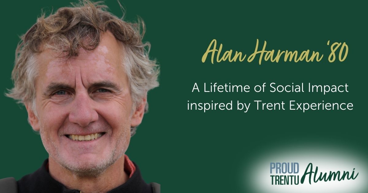 Trent Alum Alan Harman for Momentous Change Impact Story